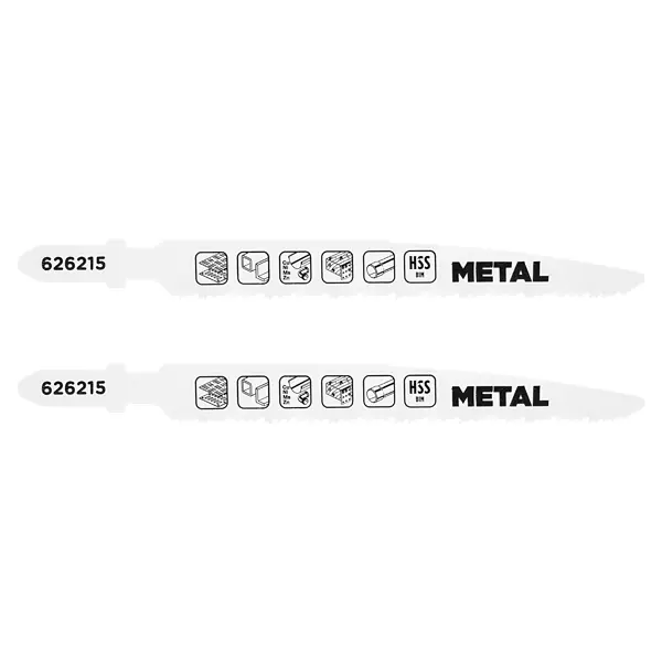 Пилка для электролобзика по металлу KWB 626215, 2 шт.