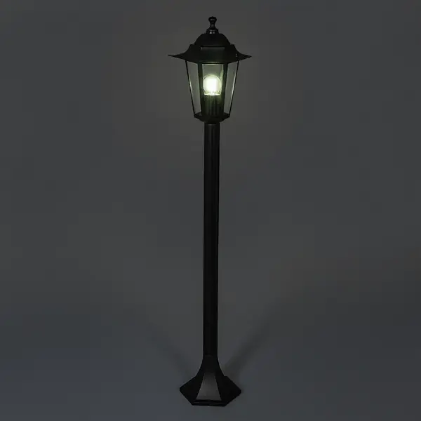 Светильник уличный напольный KREAFORTA Whillans 100 см цвет черный