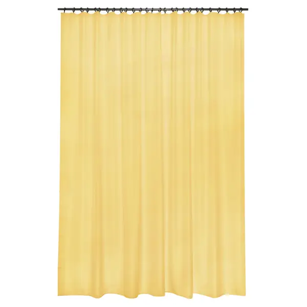 Тюль на ленте Inspire Polyone 300x280 см цвет светло-желтый Banana 6