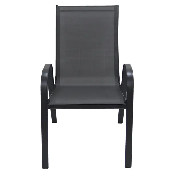 Стул садовый Almi GS032 55x73x91 см сталь цвет антрацит