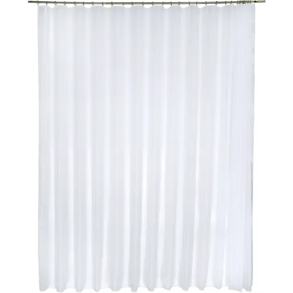 Тюль на ленте Inspire Polyone 500x280 см цвет белый White 0