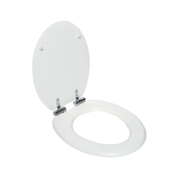 Сиденье для унитаза KONSENSA Терни с микролифтом цвет белый