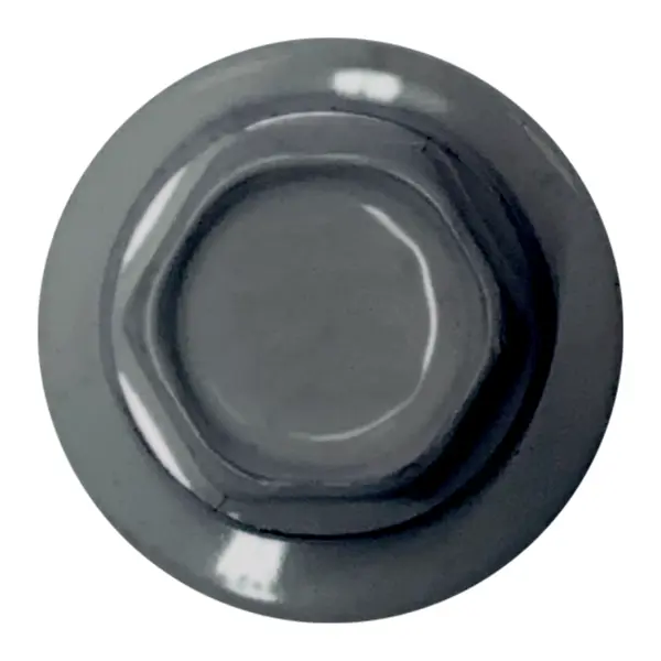 Саморезы кровельные по дереву DILWIS с пресс-шайбой со сверлом RAL 7024 4.8x29 мм 100 шт.