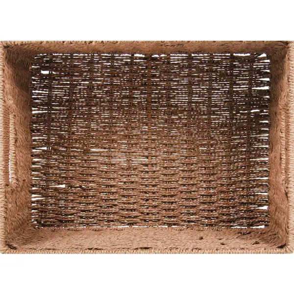 Корзина для хранения 31x15x23 см бамбук цвет коричневый