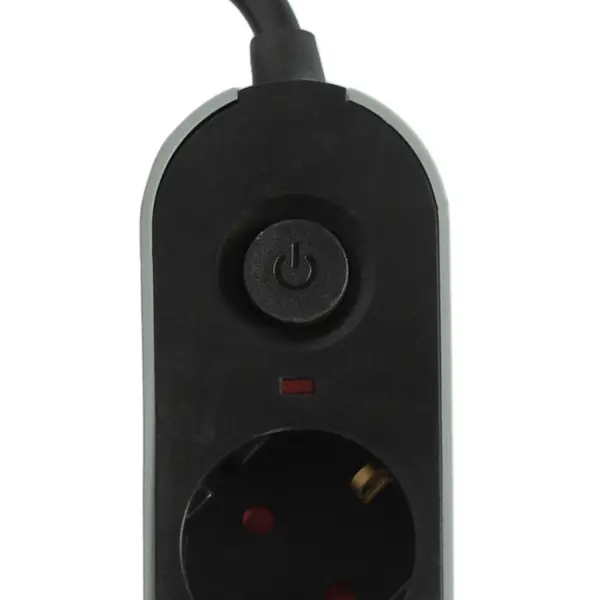 Удлинитель бытовой Skybeam 3 розетки 3 м USB цвет черный