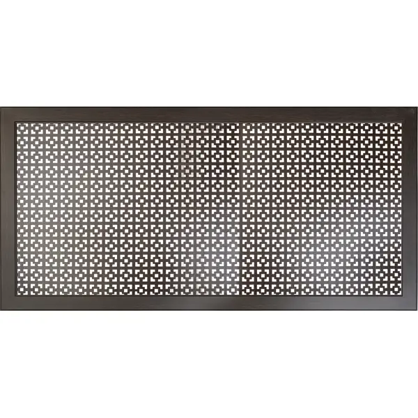 Экран радиатора для радиатора Дамаско 60x120 см МДФ цвет венге