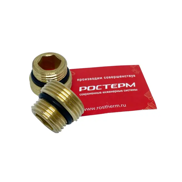 Ниппель Ростерм 3/4"x1/2" НР латунь