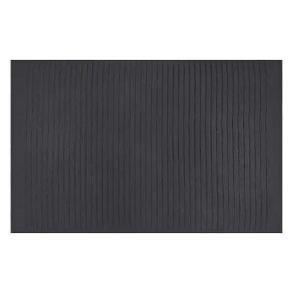 Полотенце-коврик махровый Bravo Enna Black0 50x80 см цвет черный
