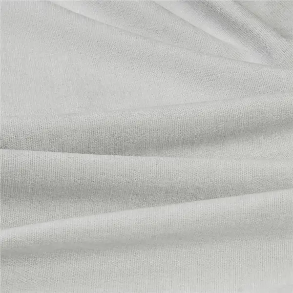 Штора на ленте со скрытыми петлями блэкаут KREAFORTA Sawan 150x300 см цвет светло-серый