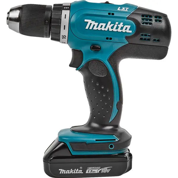 Дрель-шуруповерт Makita DDF453SYE, 18 В Li-Ion 2x1.5 Ач