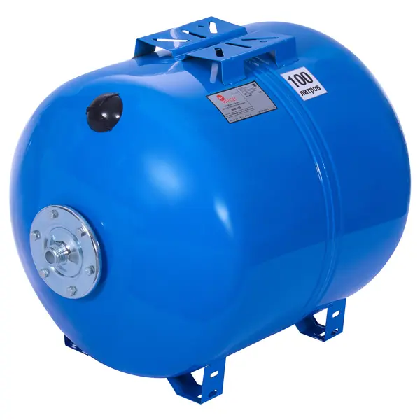 Гидроаккумулятор горизонтальный 100 л Wester AANOG11B11EAO 1" синий