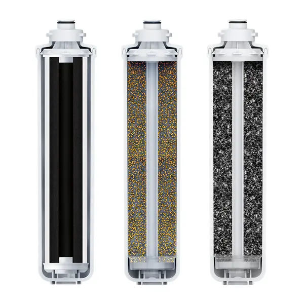 Комплект картриджей для фильтра Барьер Эксперт Смягчение Плюс для жесткой воды 3 ступени быстросъемный