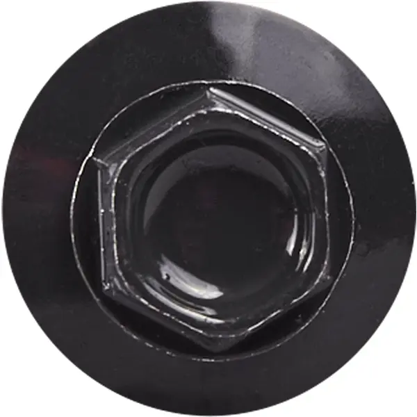 Саморезы кровельные по металлу Standers с пресс-шайбой RAL7024 5.5x25 12 шт.