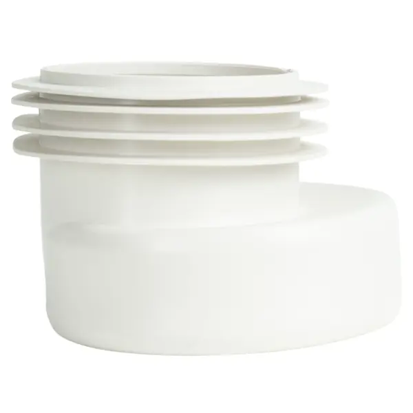 Манжета со смещением MONLID 130 мм 100 мм белая