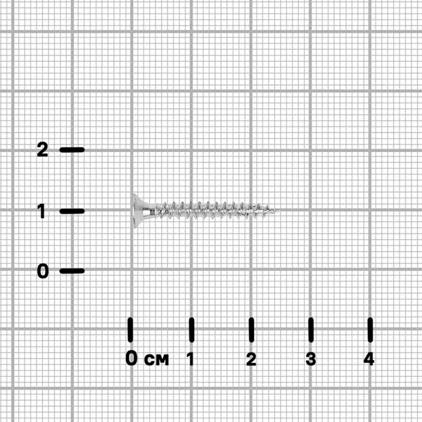 Саморезы универсальные Standers оцинкованные 3x25 на вес