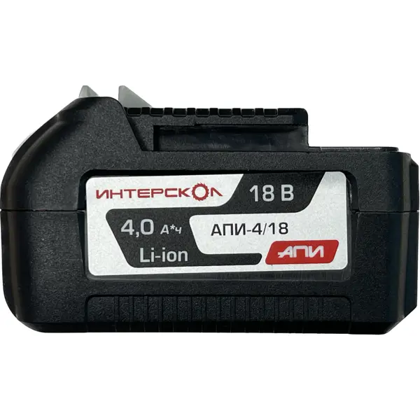 Батарея аккумуляторная Интерскол АПИ-4/18И, 18 В Li-ion 4 Ач