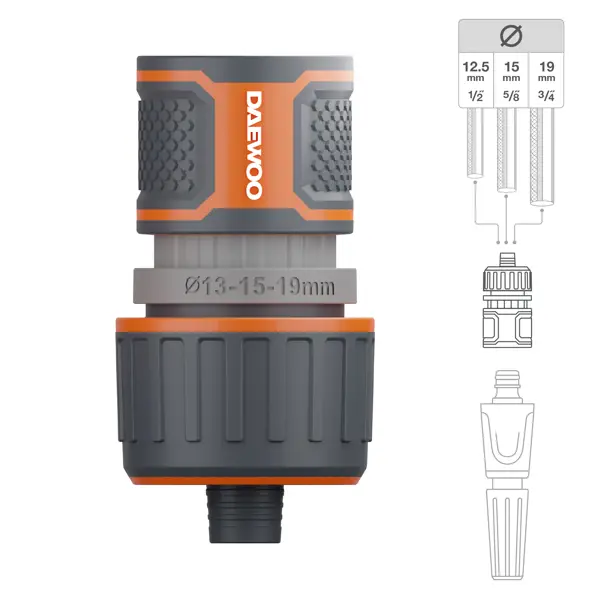 Коннектор для шланга Daewoo 3/4"
