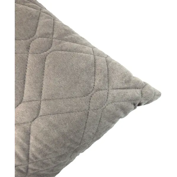 Подушка декоративная Linen Way 43x43 см замша кофейный