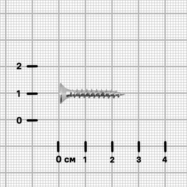 Саморезы универсальные Standers оцинкованные 4x25 60 шт.