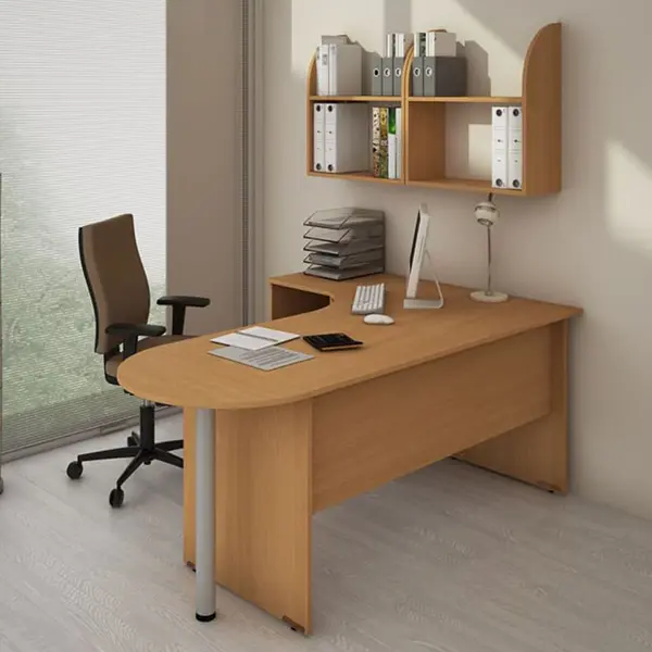 Ножка для мебели круглая ⌀16 мм коричневая