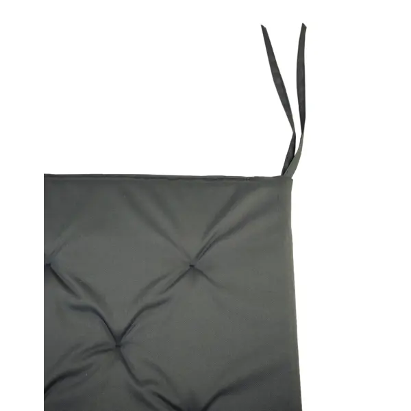 Подушка для стула Linen Way 40x40 см цвет стальной