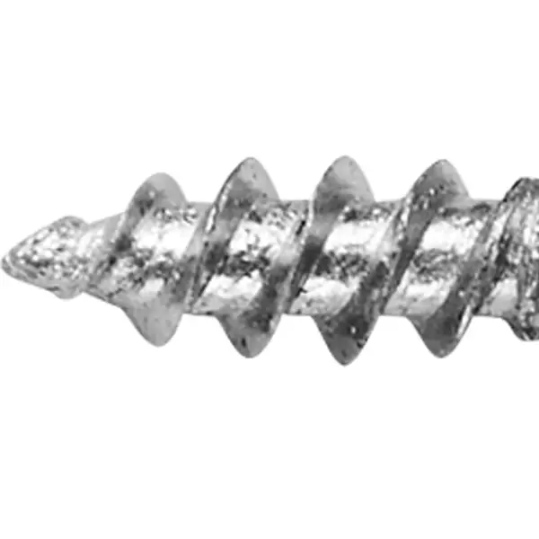 Саморезы по металлу с пресс-шайбой острые оцинкованные RAL 9003 4.2x13 32 шт.